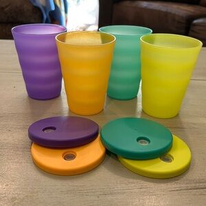 Tupperware impressions cup set